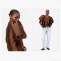 Elegant Women Satin Blouse Bubble Sleeve Round Neck Leopard Print Solid Color Loose Top Casual Ladies Office Party Fashion Shirt