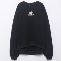 Women's Loose Fit Cotton Blend Sweatshirt Dragon Graphic Print Long Sleeve Crewneck Pullover Streetwear Casual Winter Top XI XING LE Design