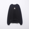 Women's Oversized Crewneck Sweatshirt Cotton Blend Dragon Graphic Print Streetwear Long Sleeve Loose Pullover Casual Graphic Top