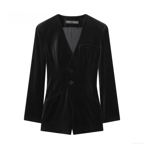 Women's Sexy Velvet Blazer Jumpsuit Deep V Neck Single Button Long Sleeve Bodycon Romper Suit Party Streetwear Jumpsuit For Women Black Women's Sexy Velvet Blazer Jumpsuit Deep V Neck Single Button Long Sleeve Bodycon Romper Suit Party Streetwear Jumpsuit For Women Black