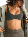 Women Slim Fit Sports Tank Top High Elastic Polyester Spandex U-Neck Cropped Vest For Yoga Fitness Workout Summer Casual Streetwear