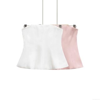 Women Sexy Strapless Satin Bustier Top Slim Fit Boned Peplum Hem Tube Top For Party Clubwear Sleevless Tank Top Solid Color Elegant Top