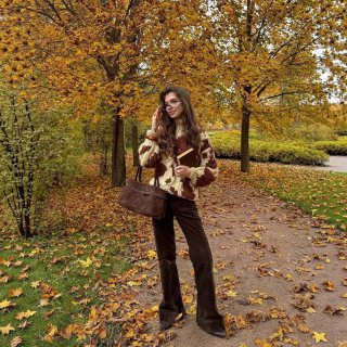 Women's Vintage Color-block Chunky Knit Sweater Oversized Loose Long Sleeve Pullover Autumn Winter Warm Knitted Tops For Daily Travel Women's Vintage Color-block Chunky Knit Sweater Oversized Loose Long Sleeve Pullover Autumn Winter Warm Knitted Tops For Daily Travel