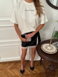 Women's Casual Cotton Blend Short Sleeve T-Shirt Vintage Glow Girl Iconic Letter Print Loose Fit Round Neck Tee Tops For Women Daily Commute Streetwear