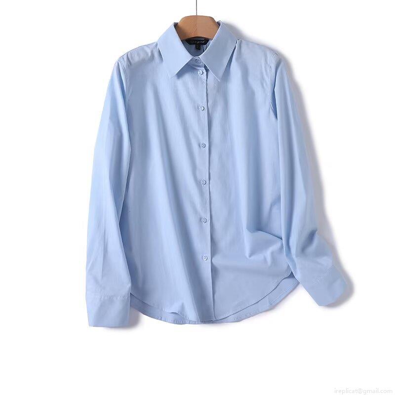 Women's Casual Cotton Linen Blouse Shirt Loose Fit Long Sleeve Lapel Top Solid Color Button Down Streetwear Comfortable Breathable Outwear For Spring Summer