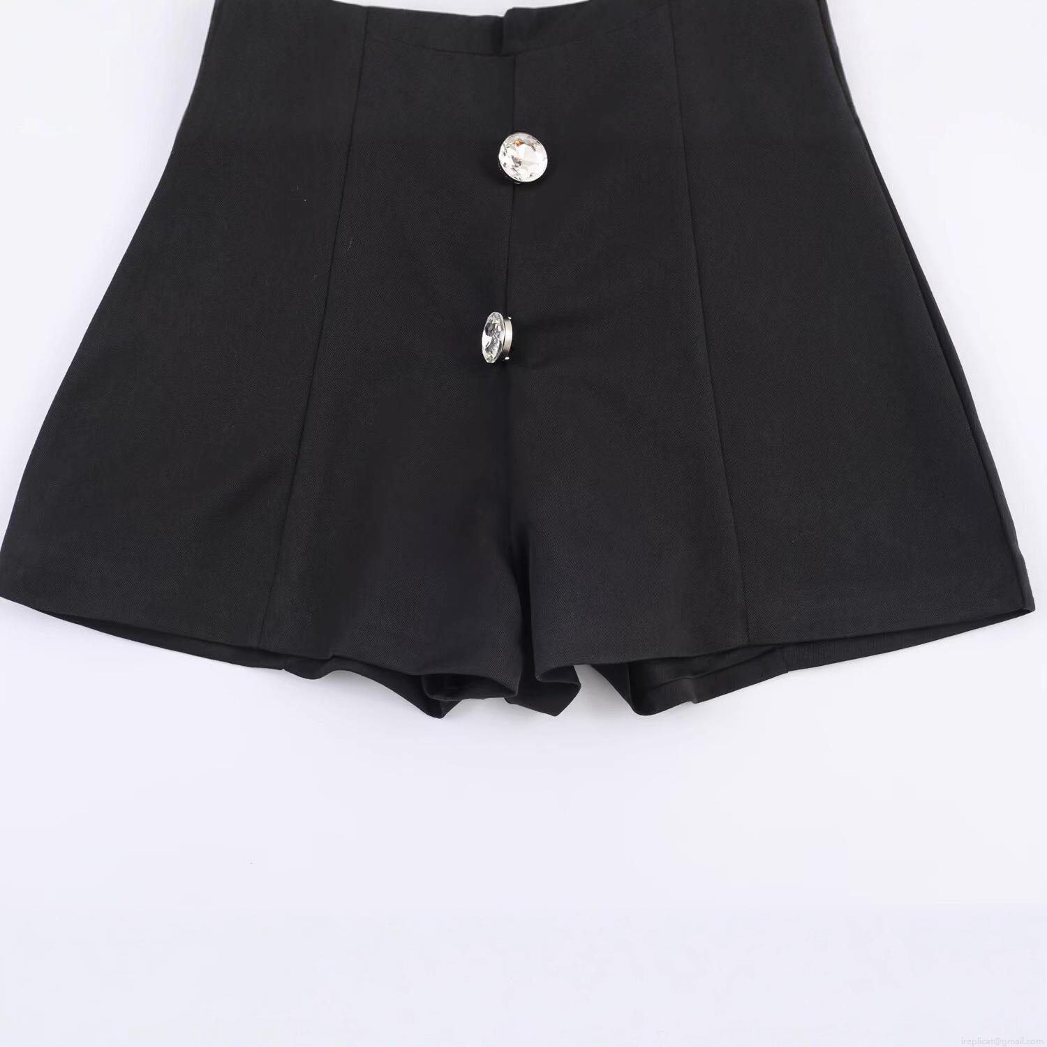 Women's Elegant Sleeveless Square Neck Jumpsuit With Jeweled Rhinestone Buttons Polyester Slim Fit One-Piece Short Romper For Summer Party Streetwear Casual