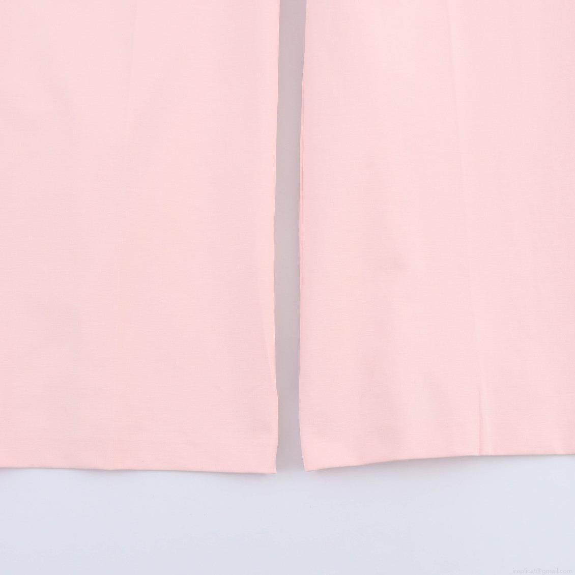 Women Strapless Backless Jumpsuit Pink High Waist Wide Leg Long Pant Polyester Spandex Sexy Elegant One Piece Outfit for Party Night Out Summer