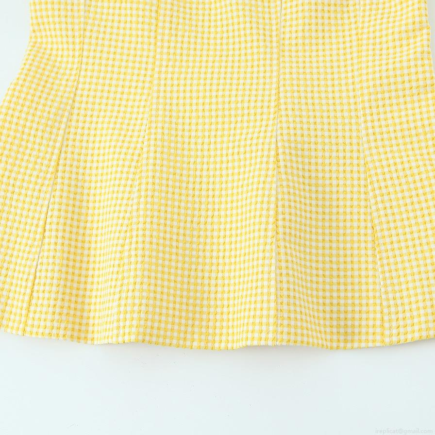 Women's Sexy Backless Camisole Top Summer Adjustable Bow Tie Straps Square Neck Gingham Solid Color Slim Fit Polyester Spandex Sleeveless Crop Top For Holiday Casual Dating