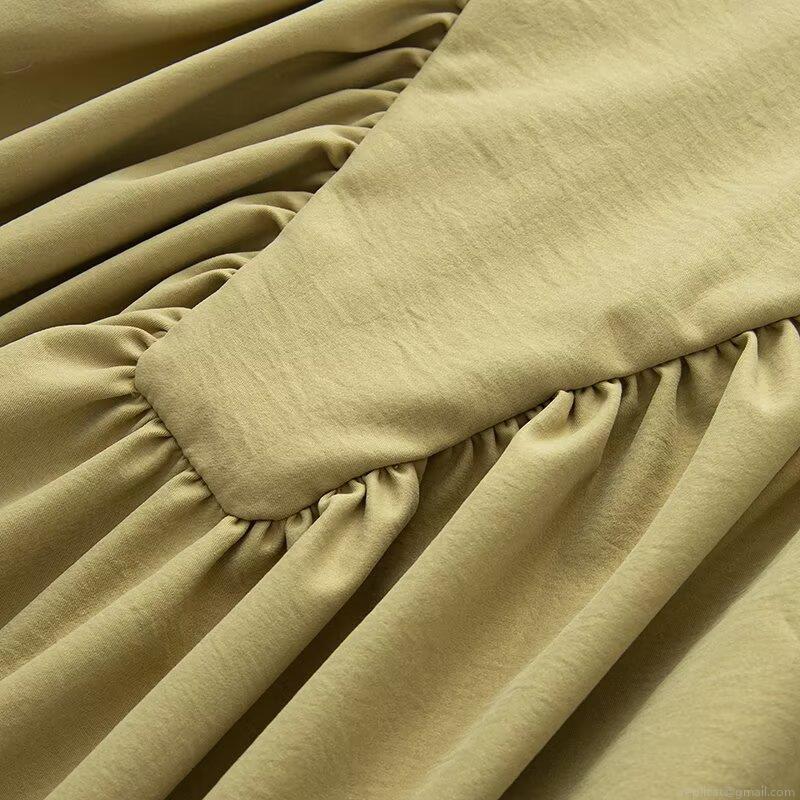 Women's Summer Sleeveless Tank Top Fashion Minimalist Solid Color Front V-Shaped Pleated Ruched Design Round Neck Back Button Casual Daily Vacation Polyester Spandex Blend Top