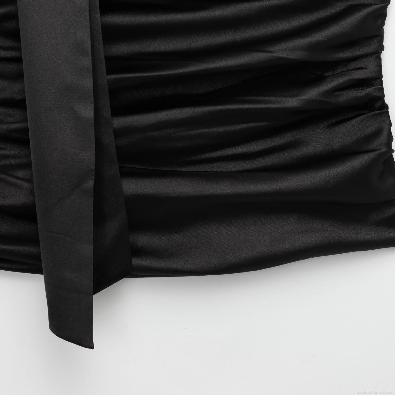 Women Sexy Halter Ruched Satin Tank Top Cowl Neck Irregular Hem Sleeveless Faux Silk Backless Camisole For Party Summer Dating Lady