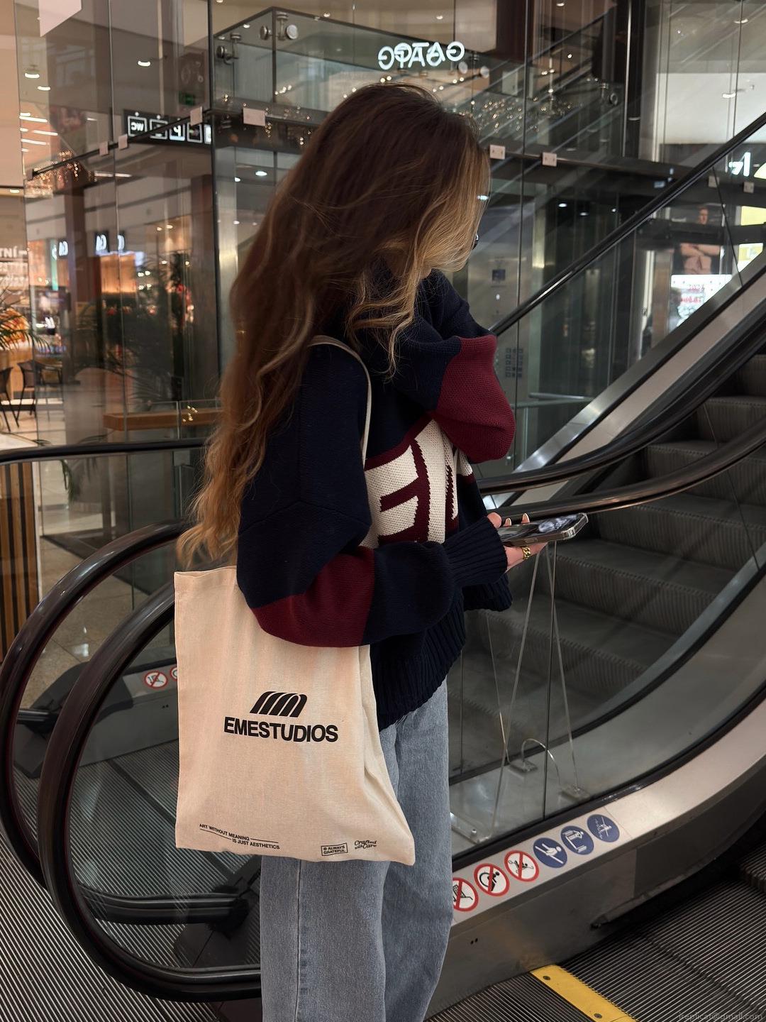 Women's Oversized Knit Sweater Cotton Blend Letter Print Color Block Round Neck Long Sleeve Pullover High Street Vintage Style Autumn Winter Knitwear